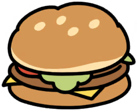 Burger Cushion