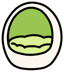 Egg Bed (White)