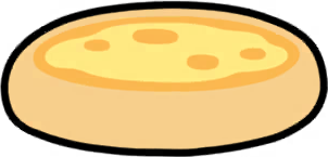 Pizza Cushion (Plain)