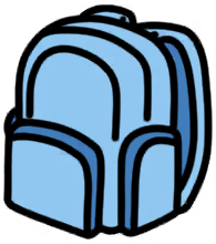 Kiddy Rucksack (Blue)