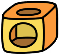 Orange Cube