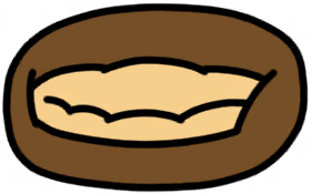 Fluffy Bed (Brown)