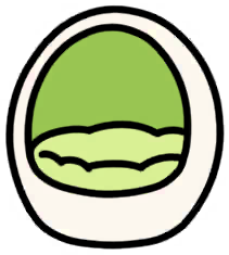 Egg Bed (White)