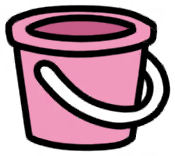 Bucket (Red)