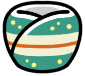 Kokeshi Pot (Spring)
