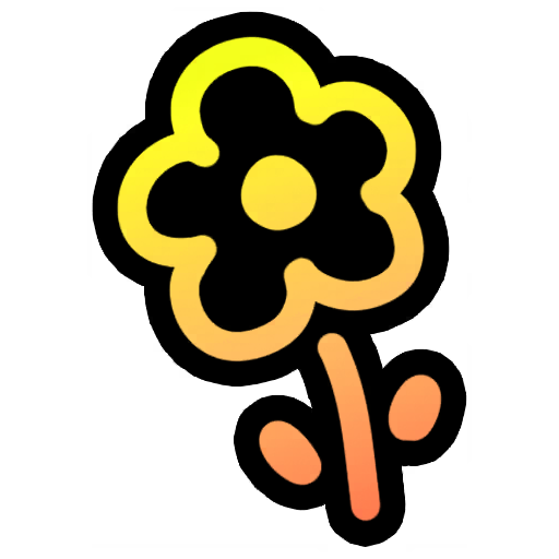 Neon Flower 3