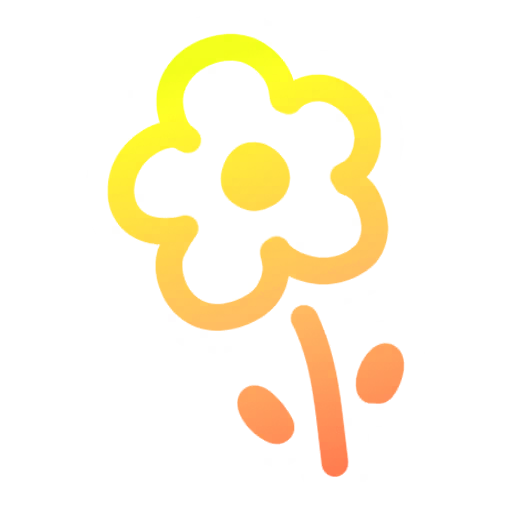 Neon Flower 3