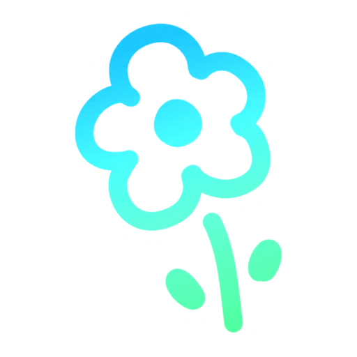 Neon Flower 4